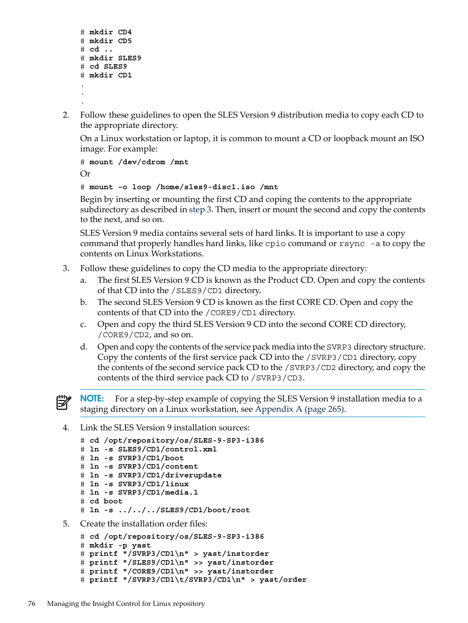 HP Insight Control Software for Linux User Manual | Page 76 / 278