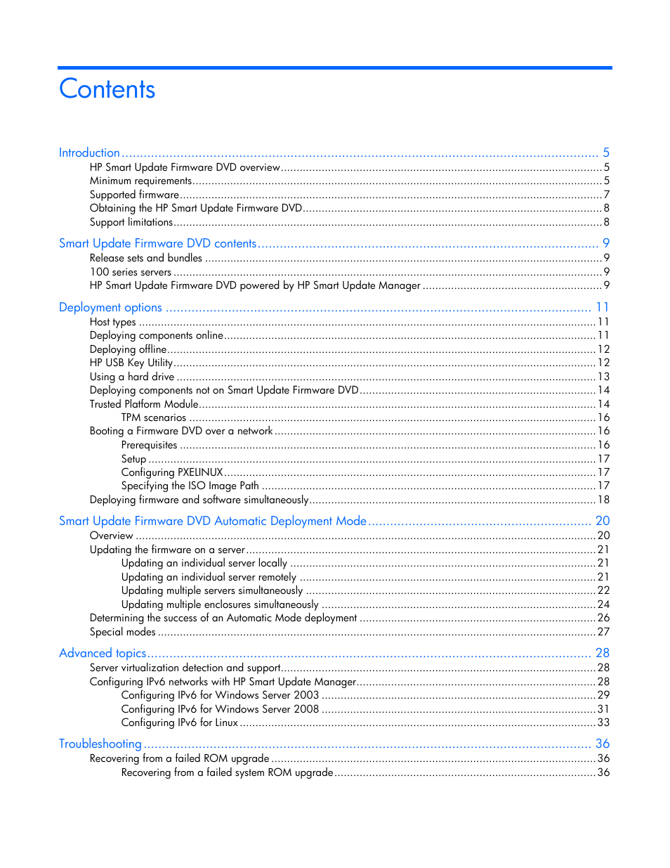 HP SmartStart-Software User Manual | Page 3 / 52