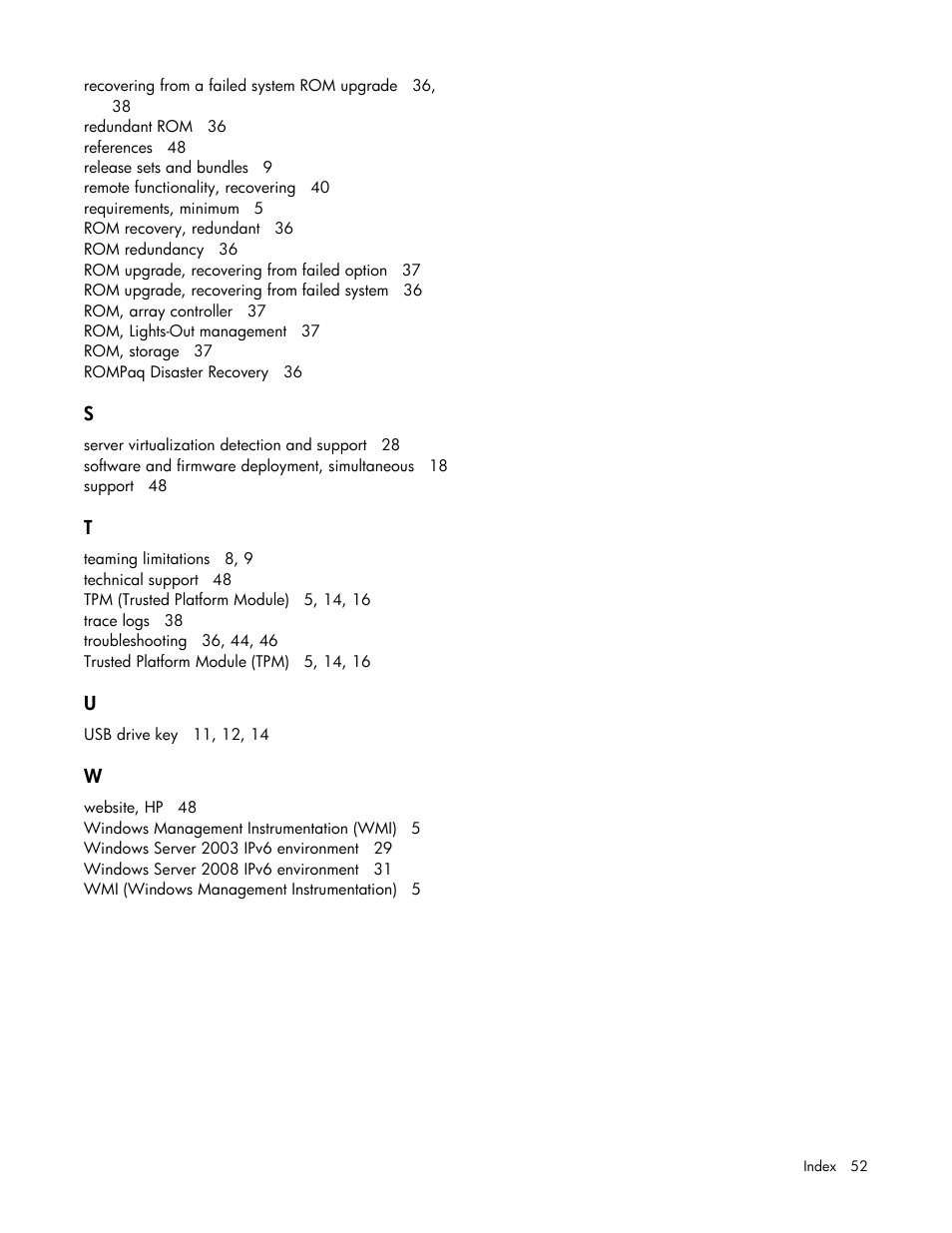 HP SmartStart-Software User Manual | Page 52 / 52