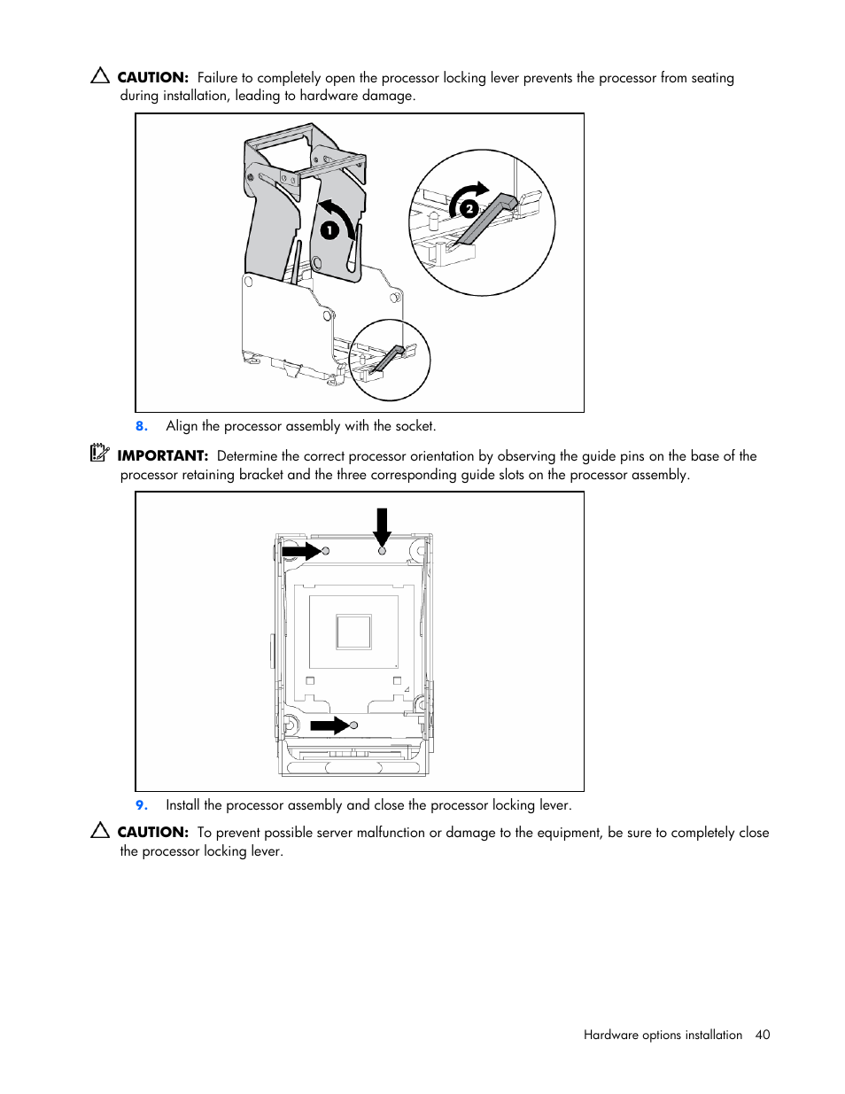 HP ProLiant ML570 G4 Server User Manual | Page 40 / 125