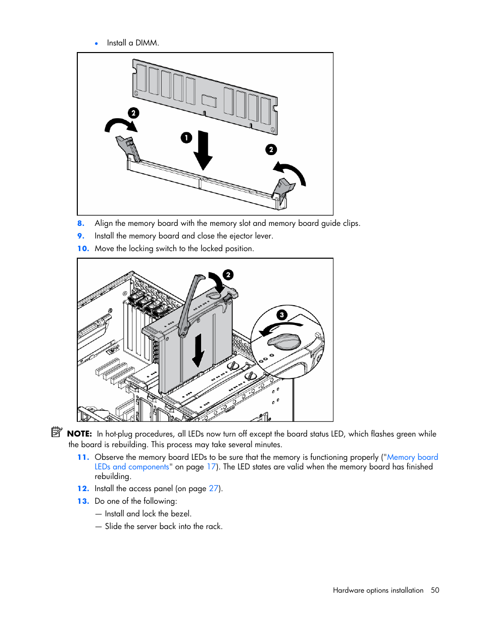 HP ProLiant ML570 G4 Server User Manual | Page 50 / 125