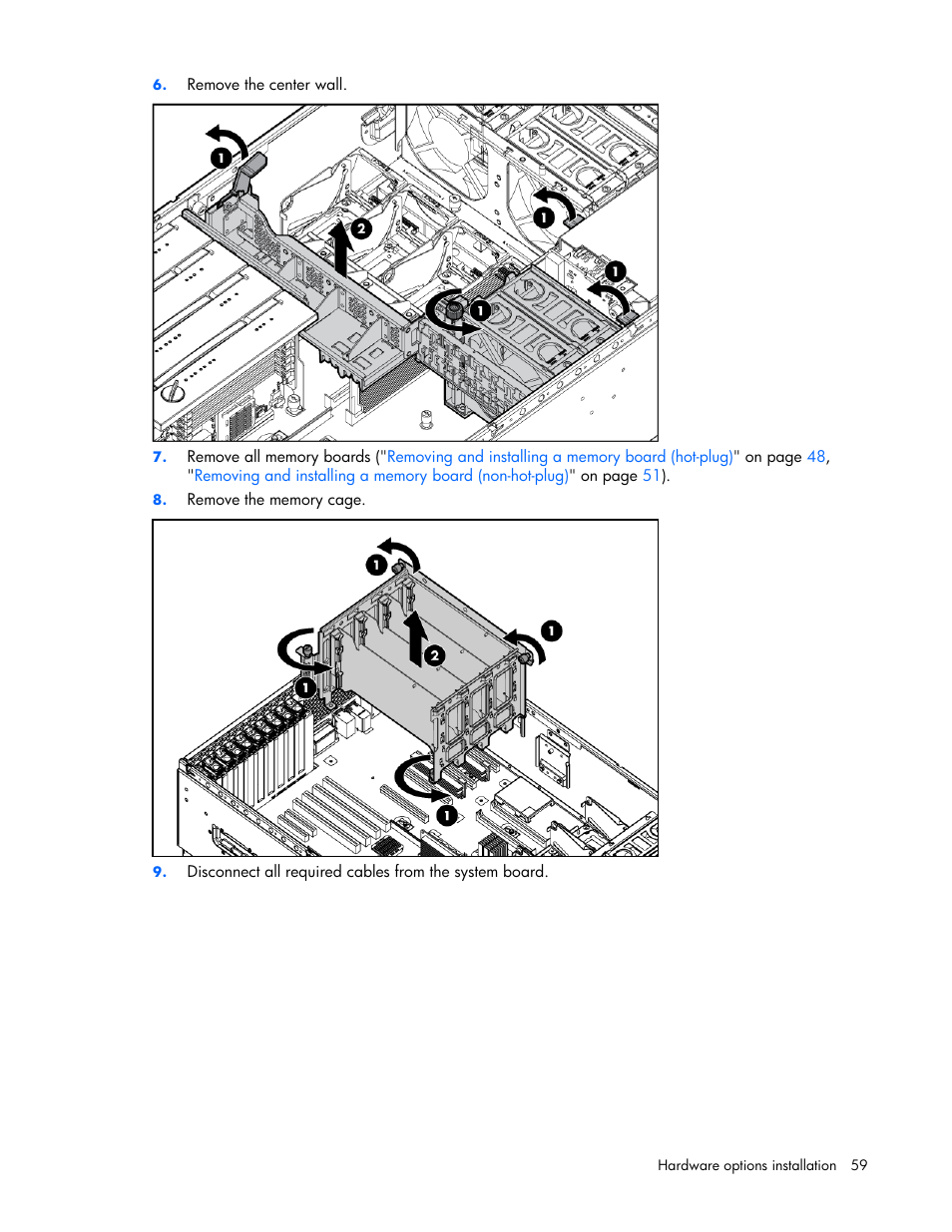 HP ProLiant ML570 G4 Server User Manual | Page 59 / 125
