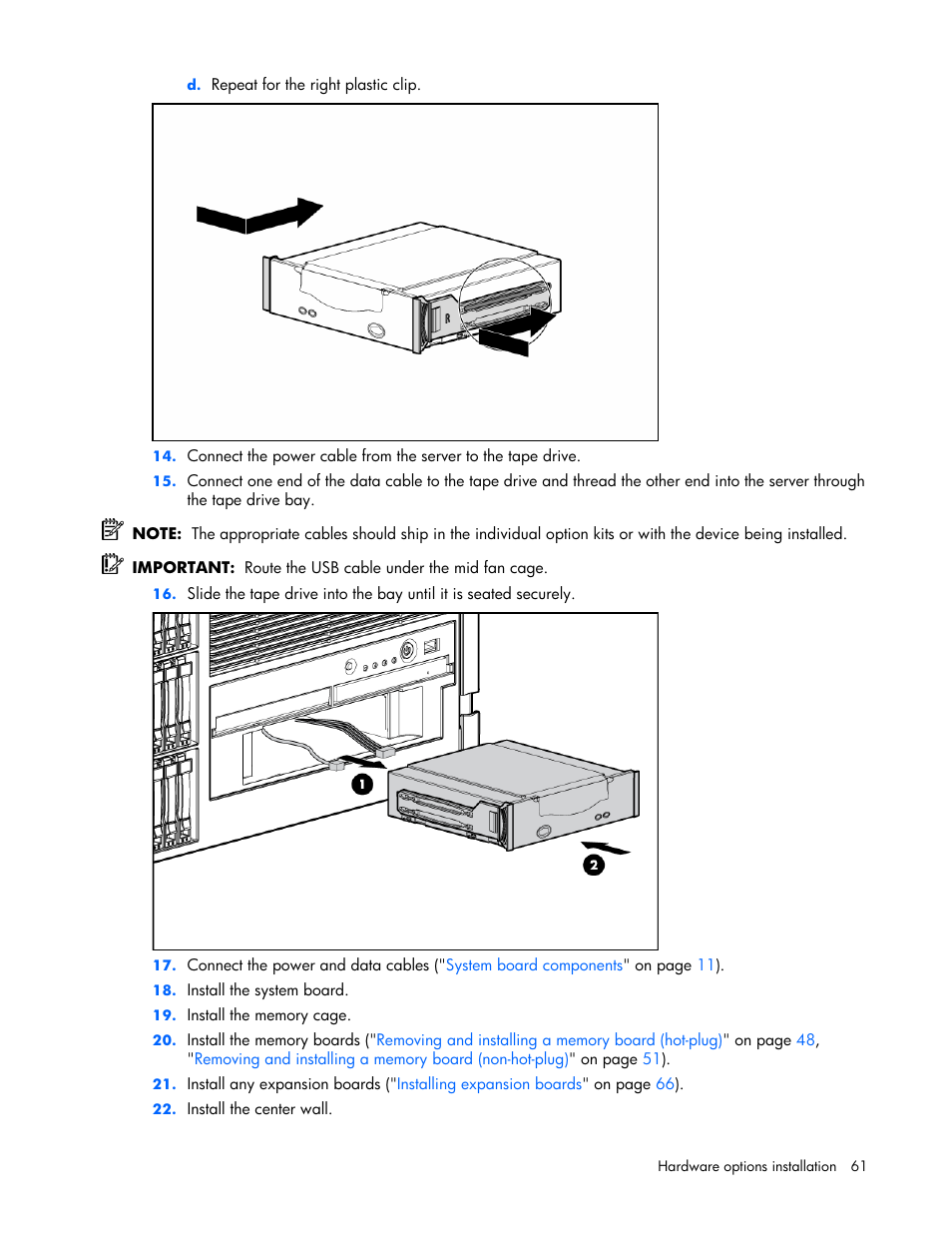 HP ProLiant ML570 G4 Server User Manual | Page 61 / 125