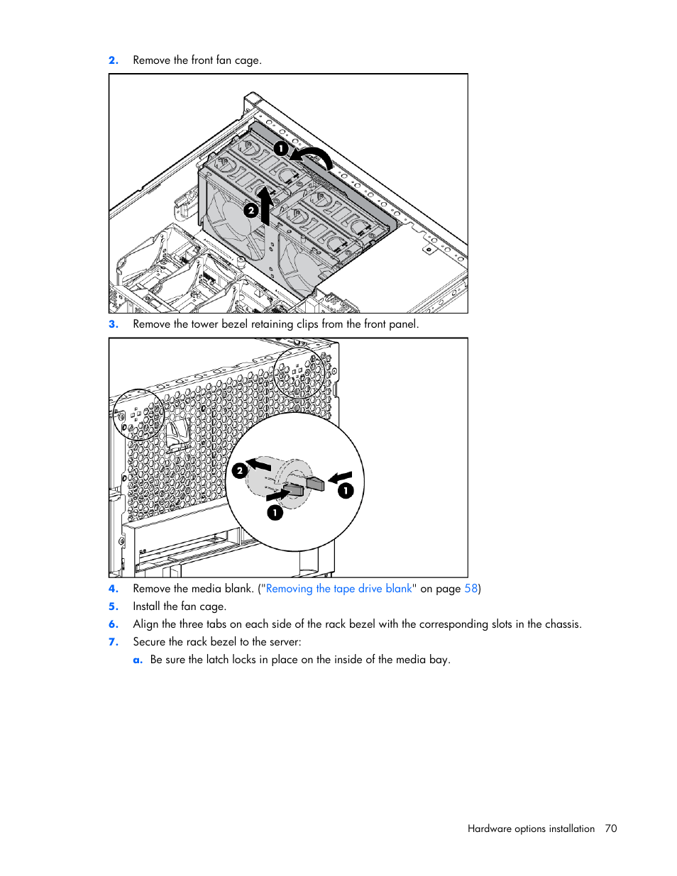 HP ProLiant ML570 G4 Server User Manual | Page 70 / 125