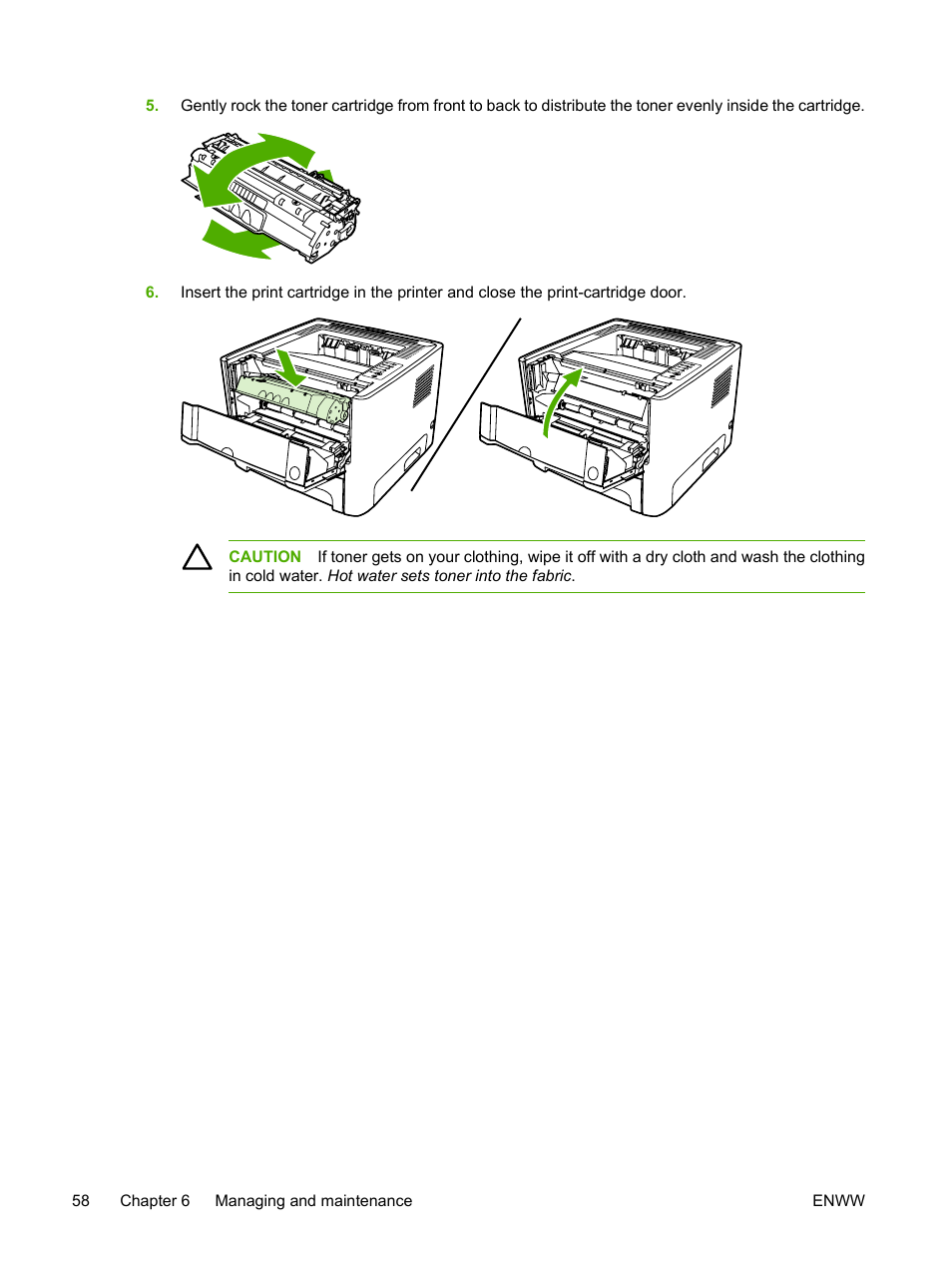 HP LaserJet P2015 User Manual | Page 68 / 158