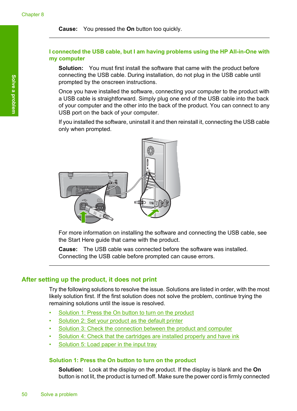 After setting up the product, it does not print | HP Deskjet F4480 User Manual | Page 53 / 113