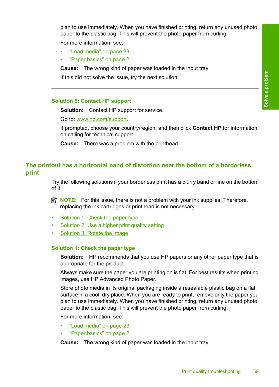 Solution 5: contact hp support | HP Deskjet F4480 User Manual | Page 62 / 113