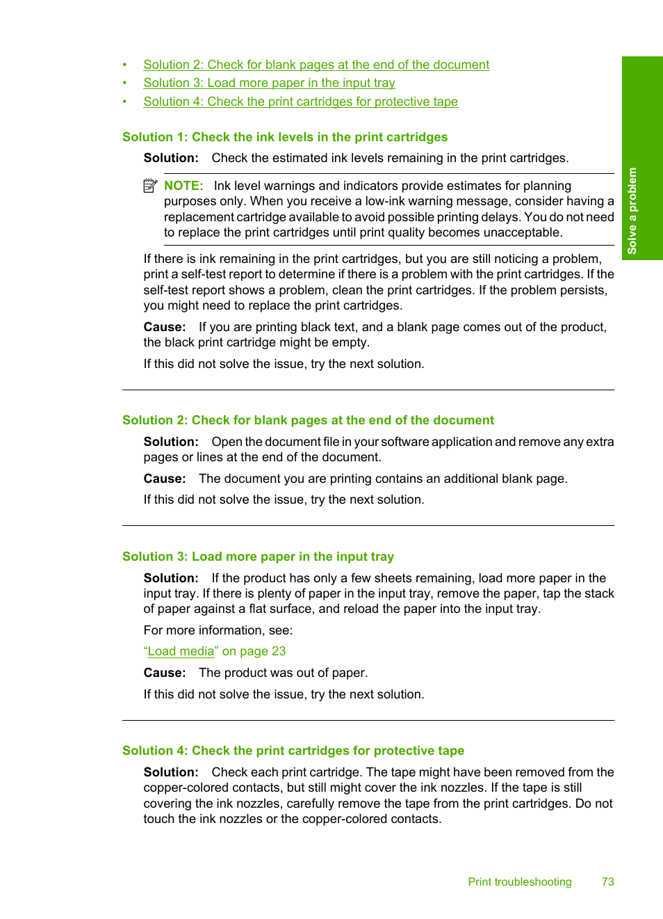 HP Deskjet F4480 User Manual | Page 76 / 113