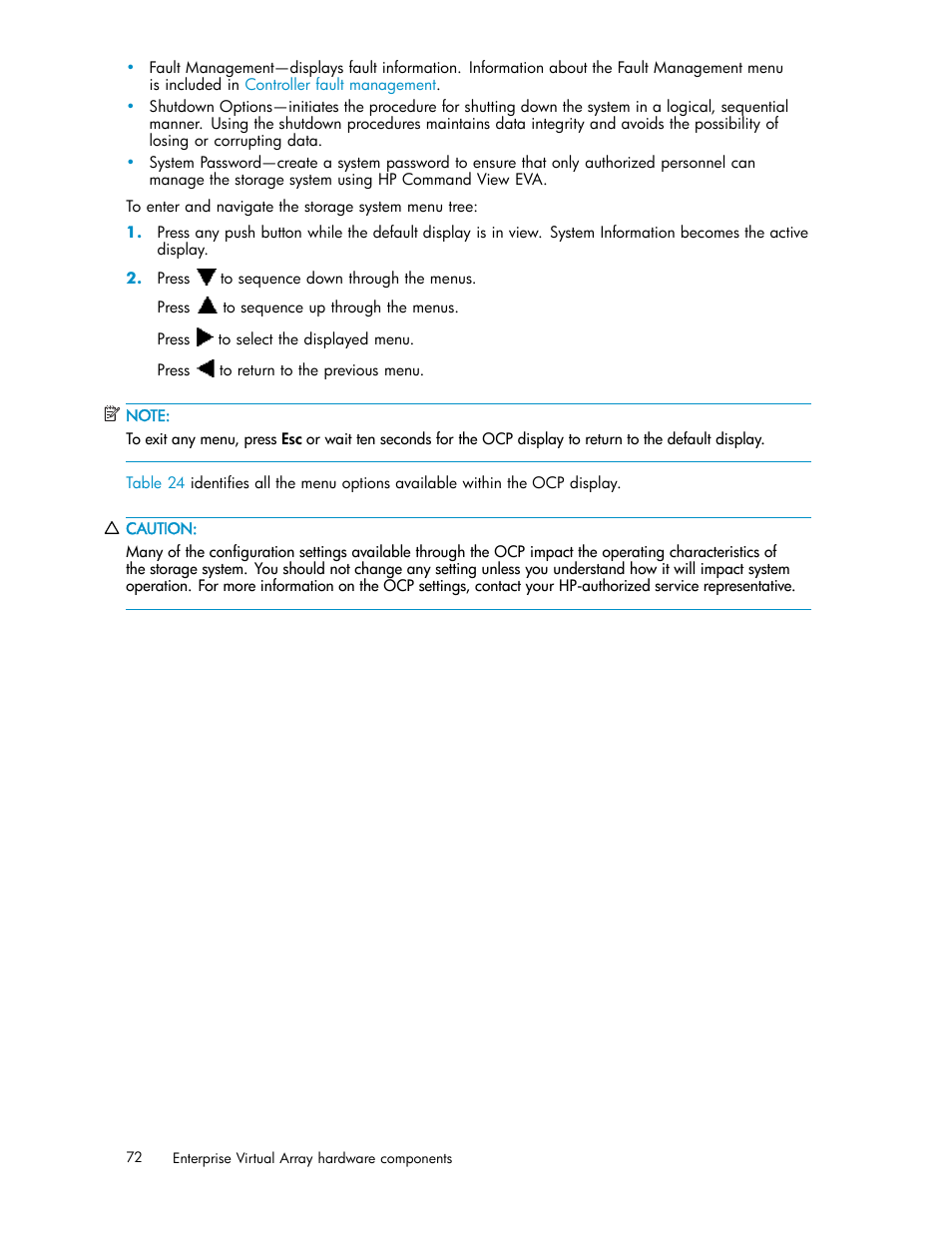 HP 4000.6000.8000 Enterprise Virtual Arrays User Manual | Page 72 / 169