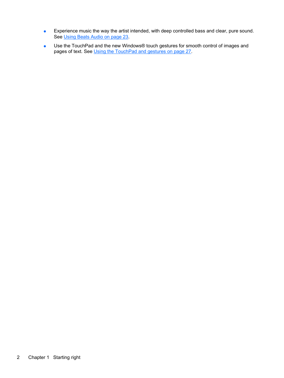 HP Pavilion 14z-v000 CTO Notebook PC User Manual | Page 12 / 82