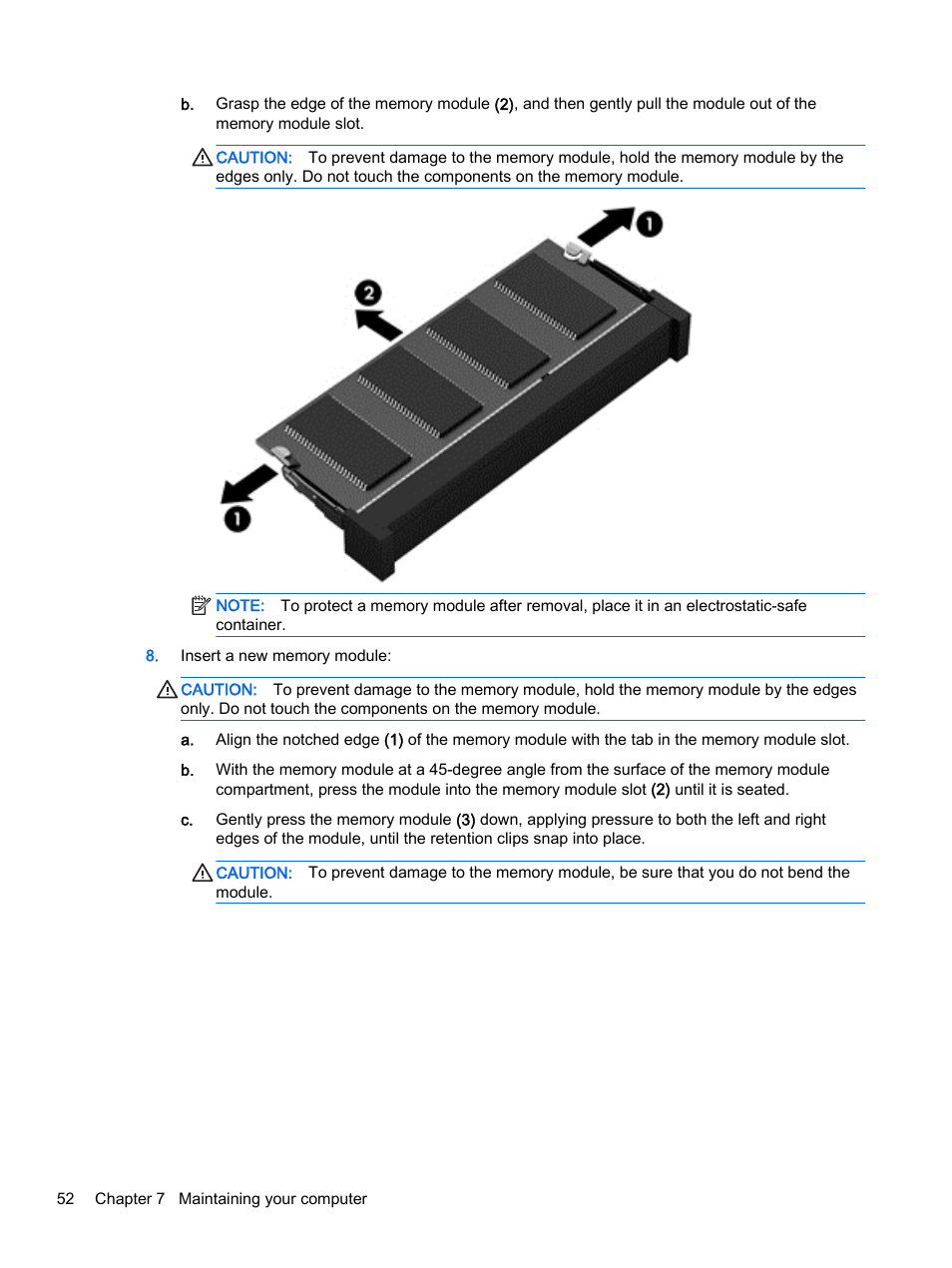 HP Pavilion 14z-v000 CTO Notebook PC User Manual | Page 62 / 82