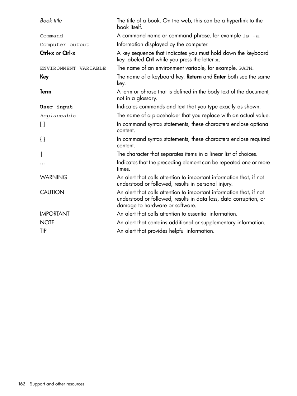 HP Insight Management Agents User Manual | Page 162 / 177