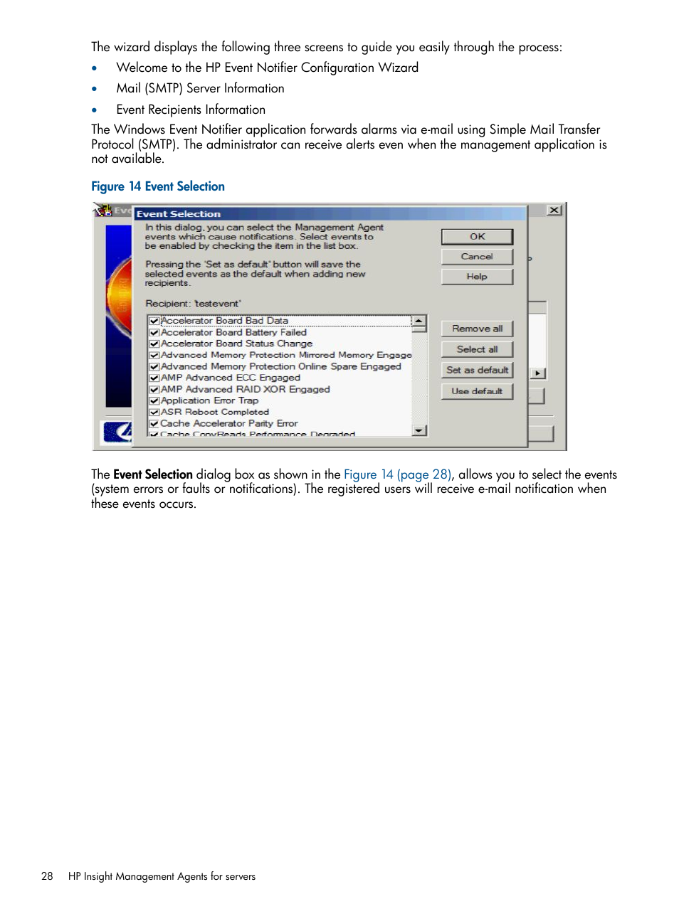 HP Insight Management Agents User Manual | Page 28 / 177