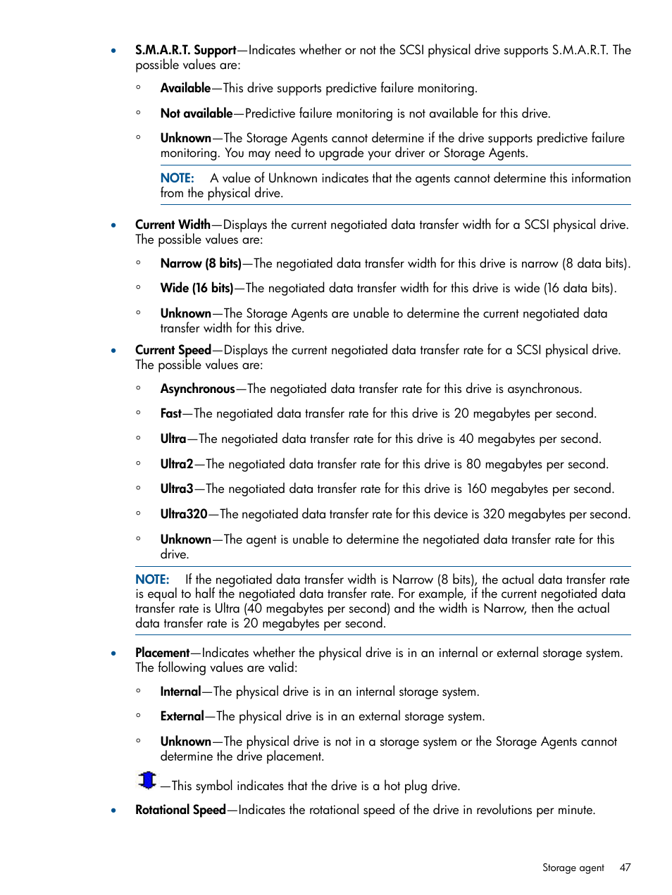 HP Insight Management Agents User Manual | Page 47 / 177