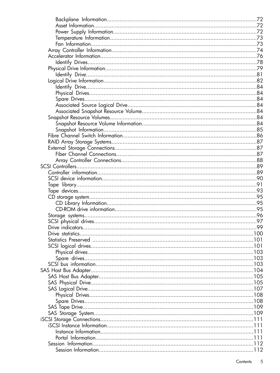 HP Insight Management Agents User Manual | Page 5 / 177