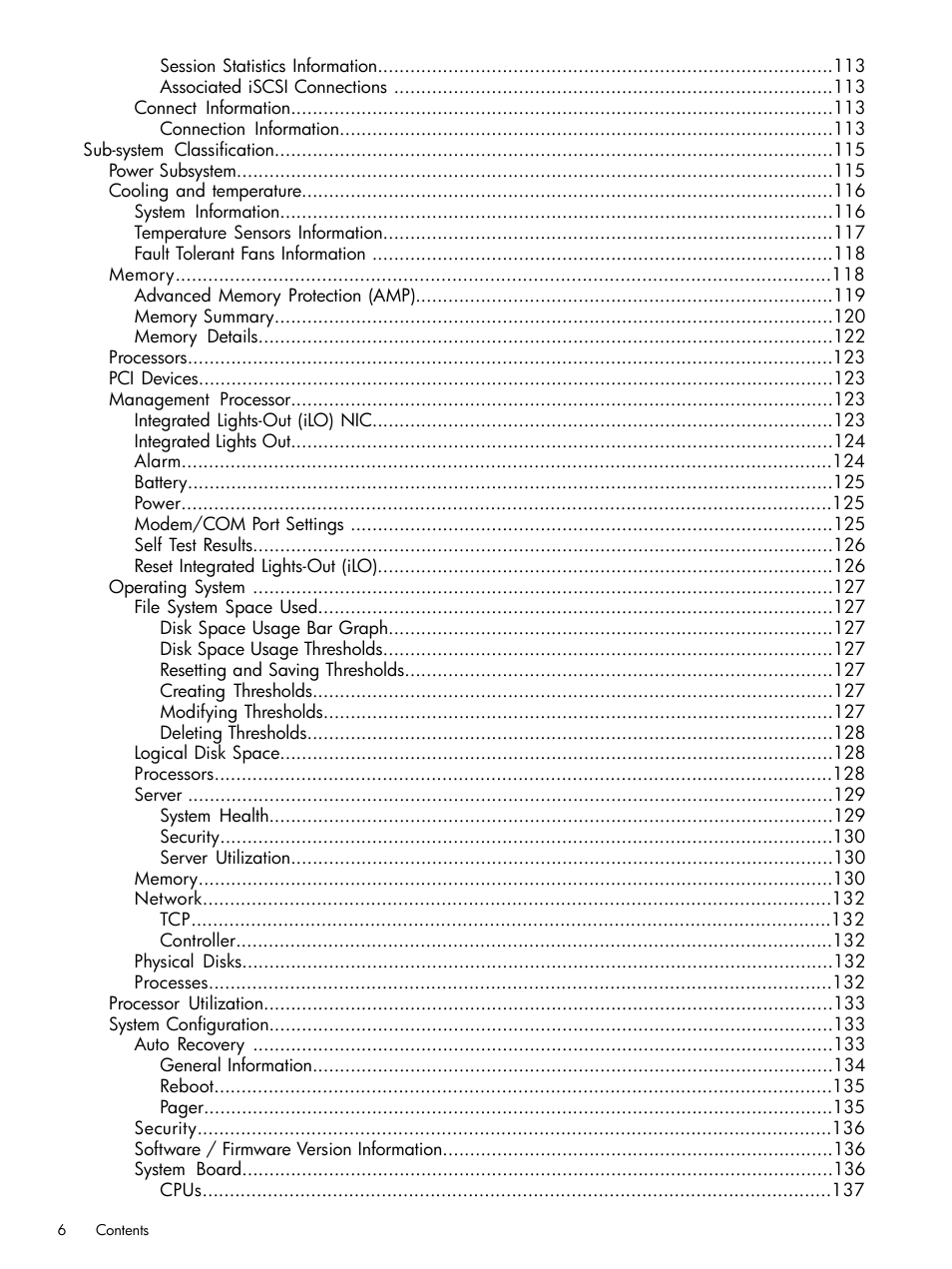 HP Insight Management Agents User Manual | Page 6 / 177