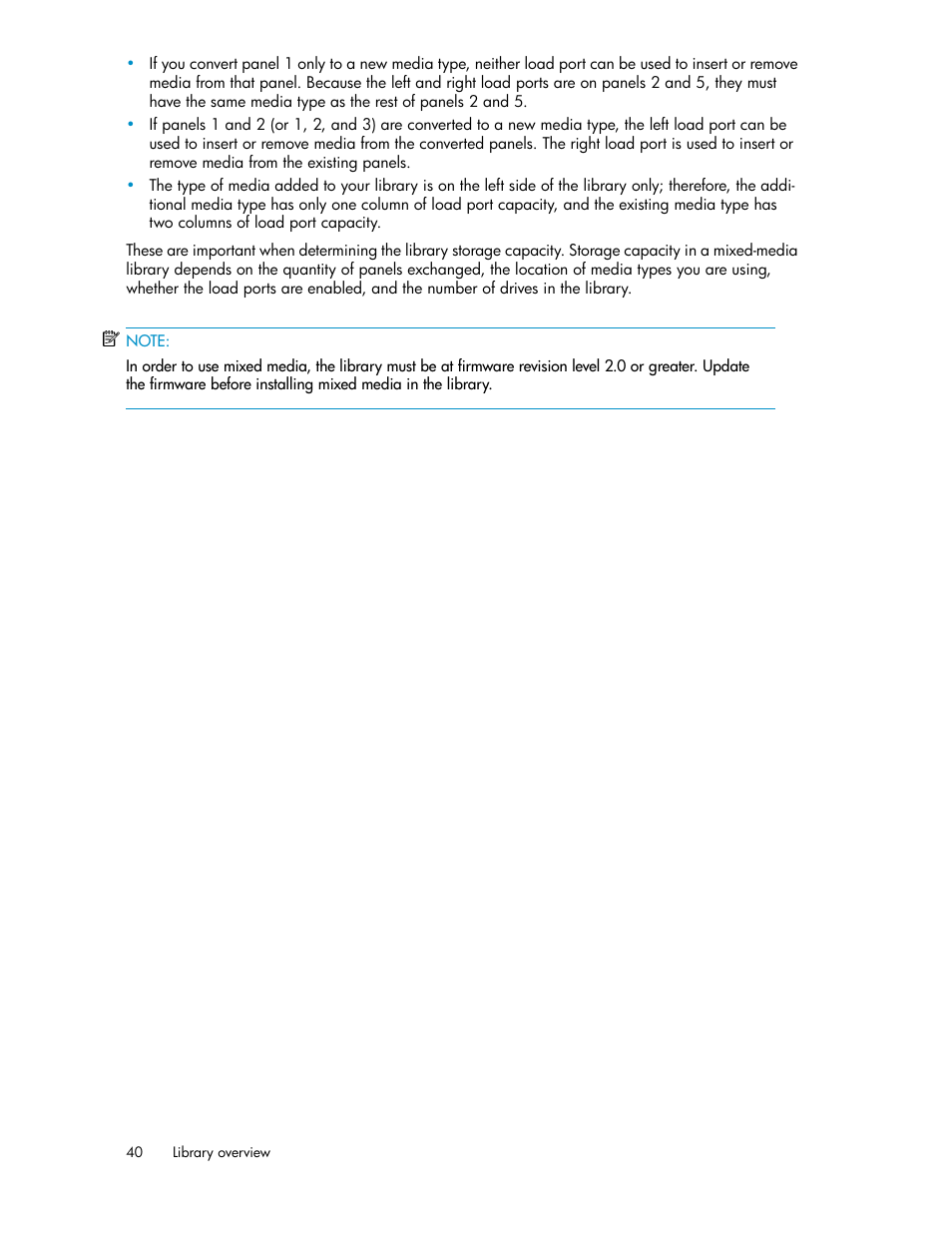 HP ESL E-series Tape Libraries User Manual | Page 40 / 176