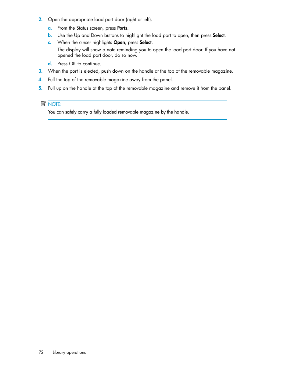 HP ESL E-series Tape Libraries User Manual | Page 72 / 176