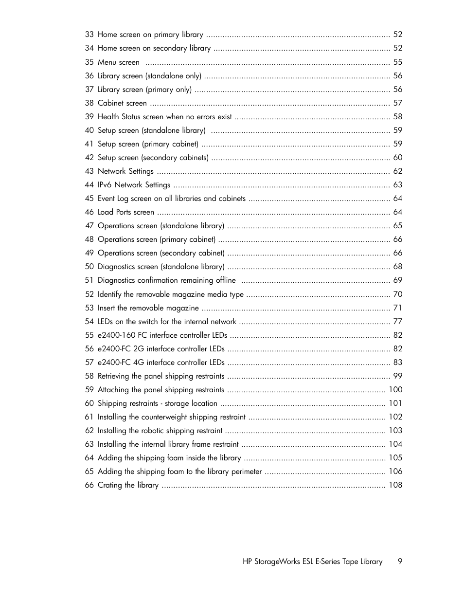 HP ESL E-series Tape Libraries User Manual | Page 9 / 176