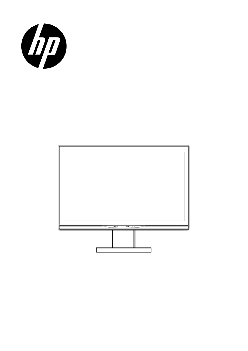 HP Compaq L2105tm 21.5-inch Widescreen LCD Touchscreen Monitor User Manual | 21 pages