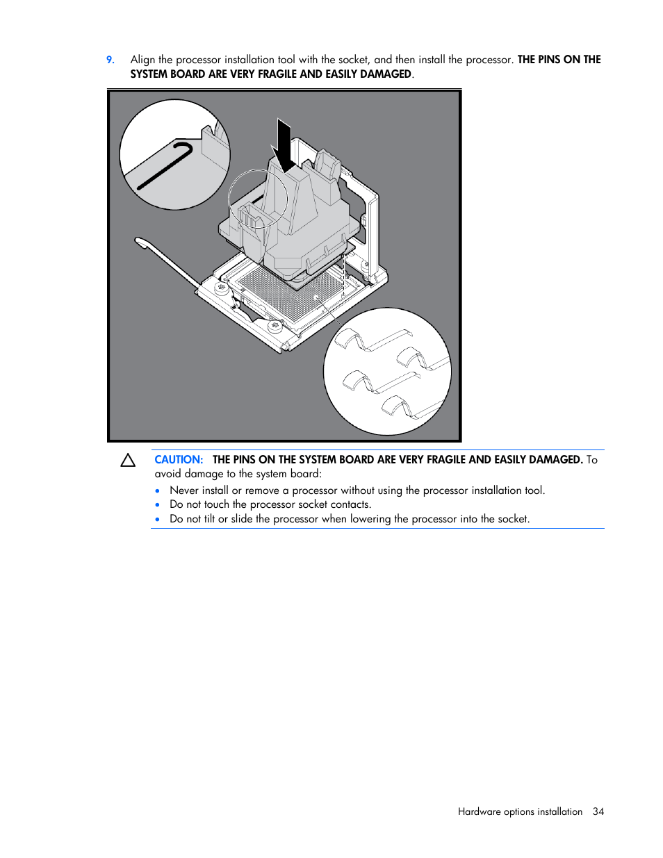 HP ProLiant WS460c G6 Workstation-Blade User Manual | Page 34 / 109