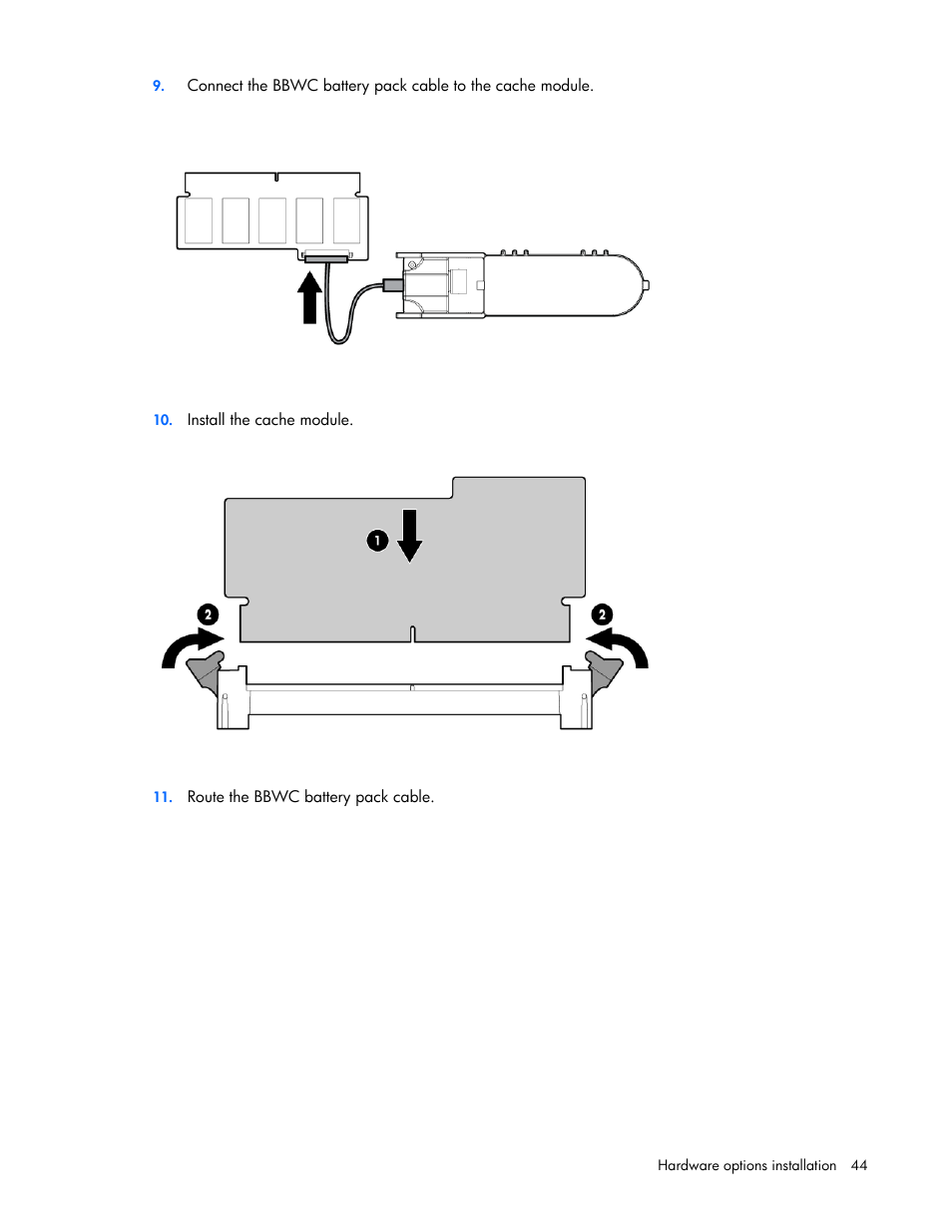 HP ProLiant WS460c G6 Workstation-Blade User Manual | Page 44 / 109