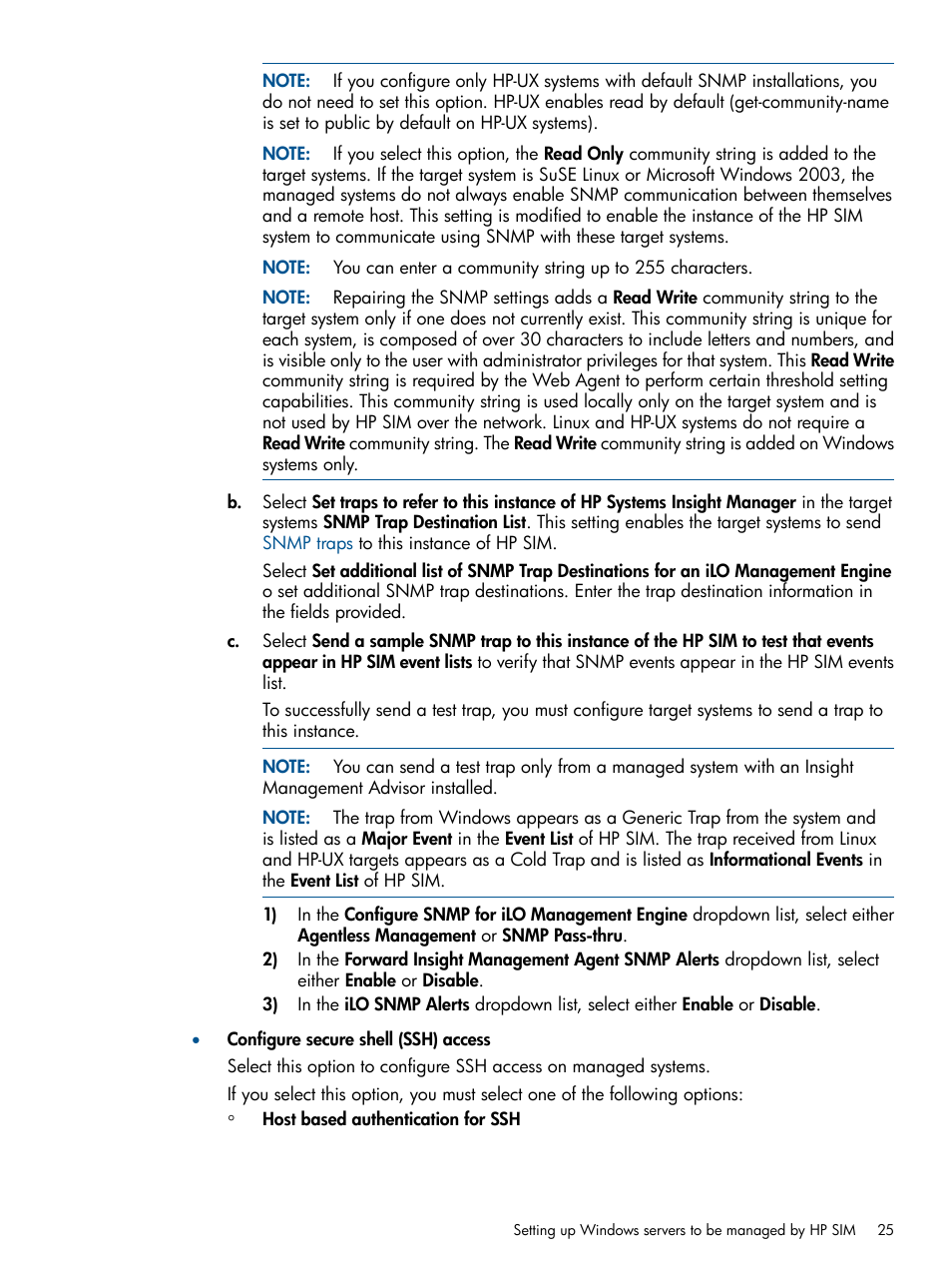 HP Systems Insight Manager User Manual | Page 25 / 234