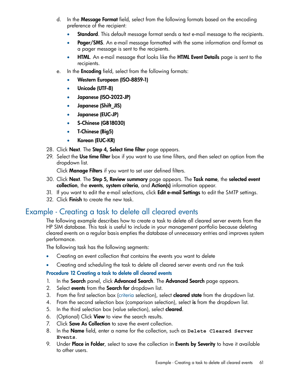 HP Systems Insight Manager User Manual | Page 61 / 234