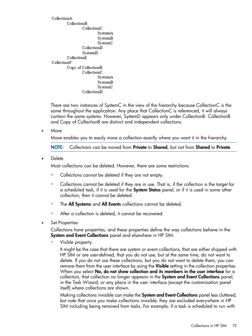 HP Systems Insight Manager User Manual | Page 75 / 234