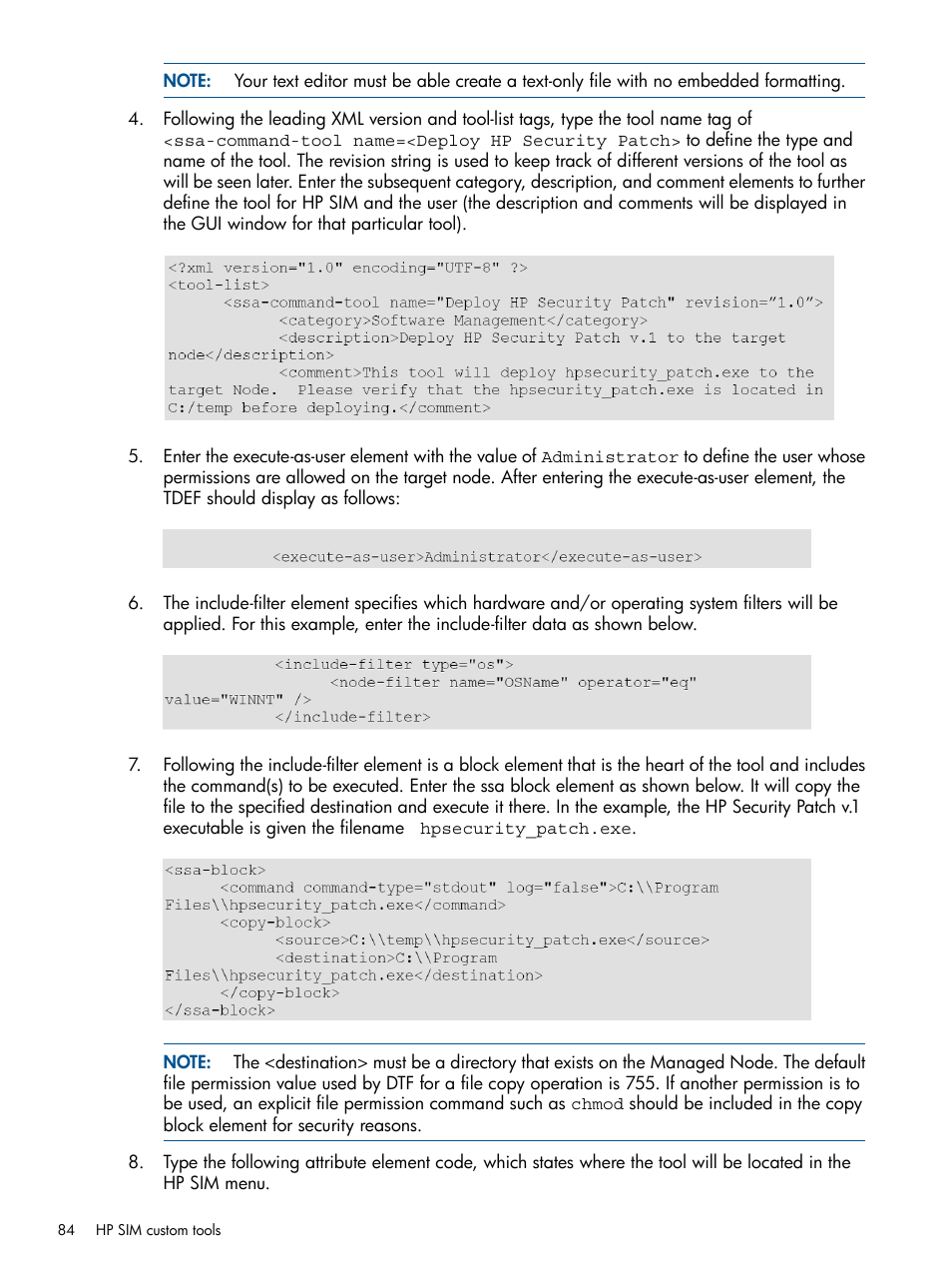 HP Systems Insight Manager User Manual | Page 84 / 234