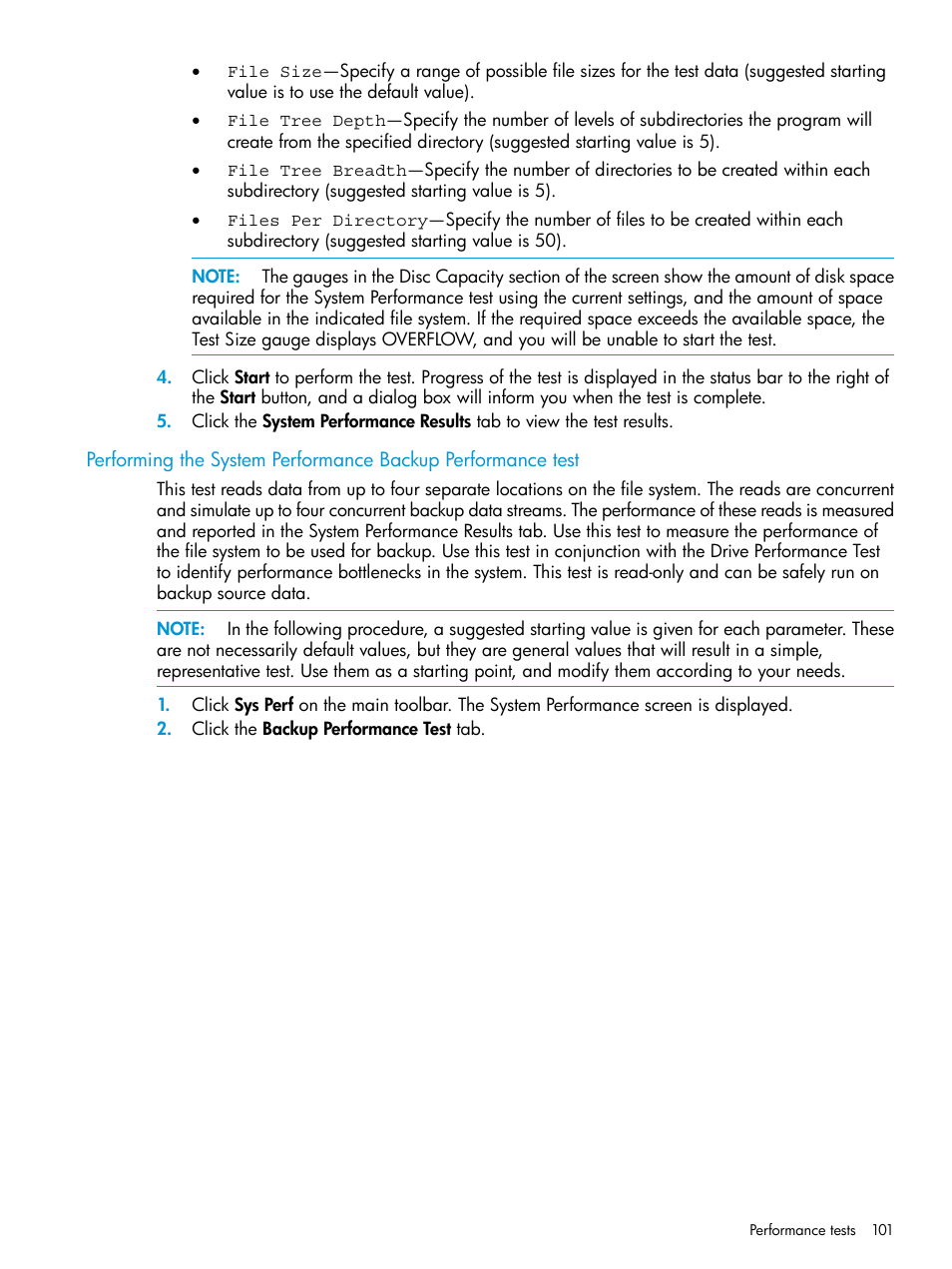 HP Library and Tape Tools User Manual | Page 101 / 182