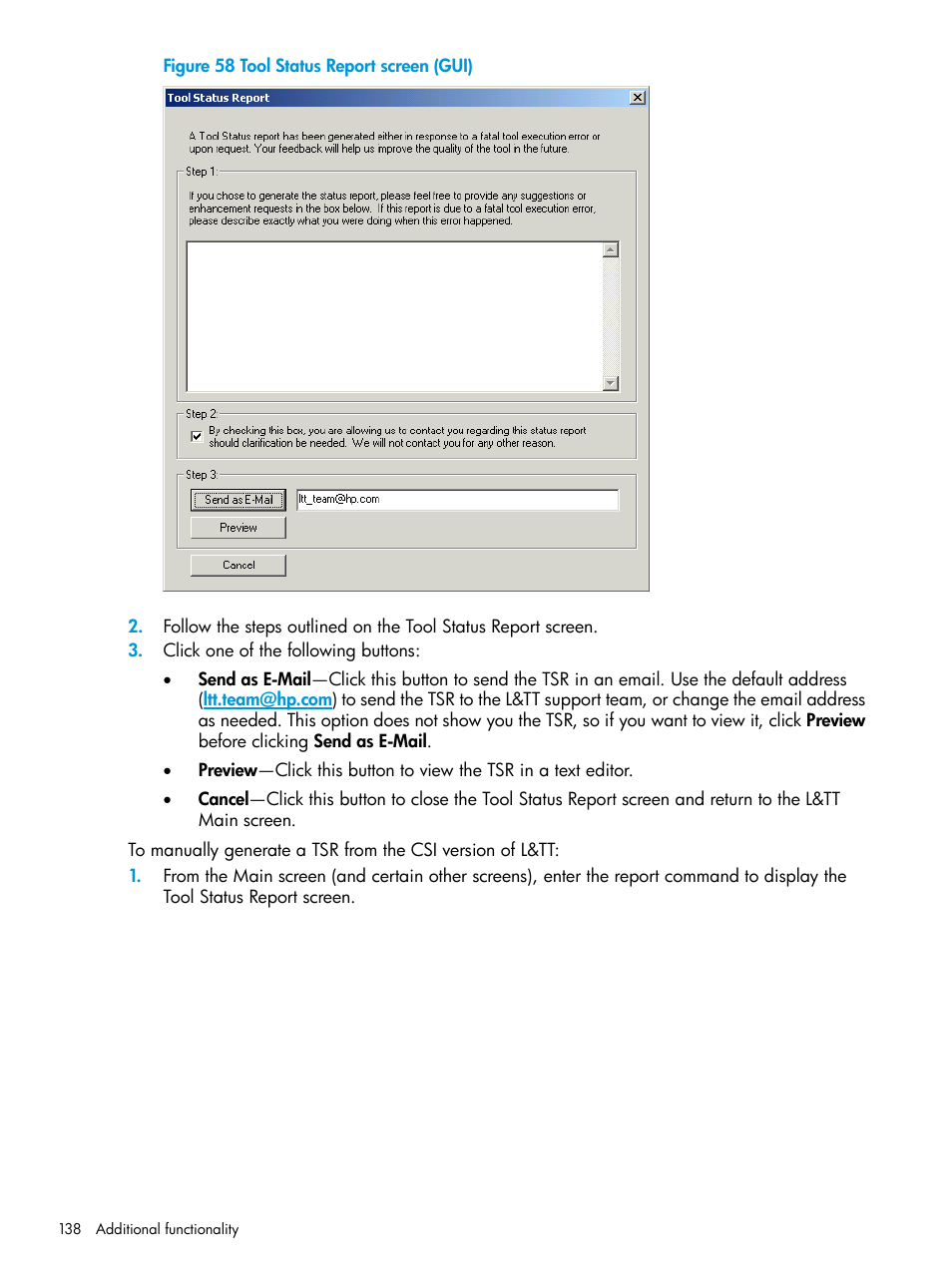 HP Library and Tape Tools User Manual | Page 138 / 182