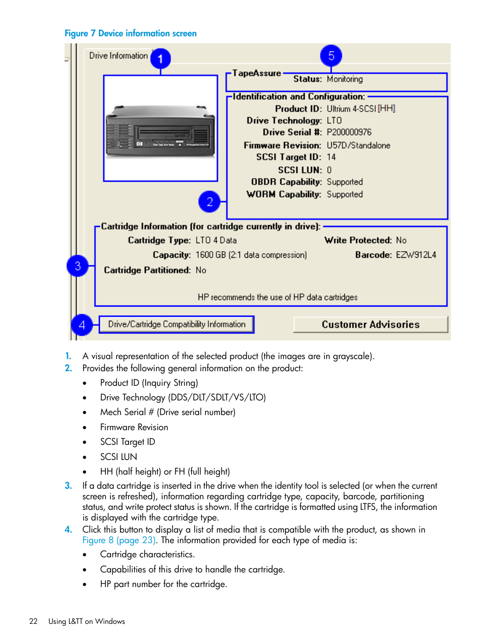 HP Library and Tape Tools User Manual | Page 22 / 182