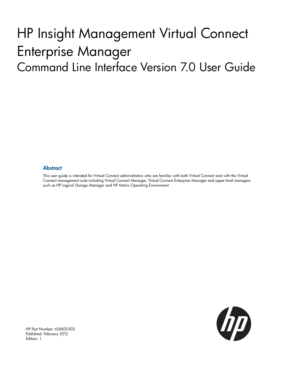 HP Insight Management-Software User Manual | 96 pages