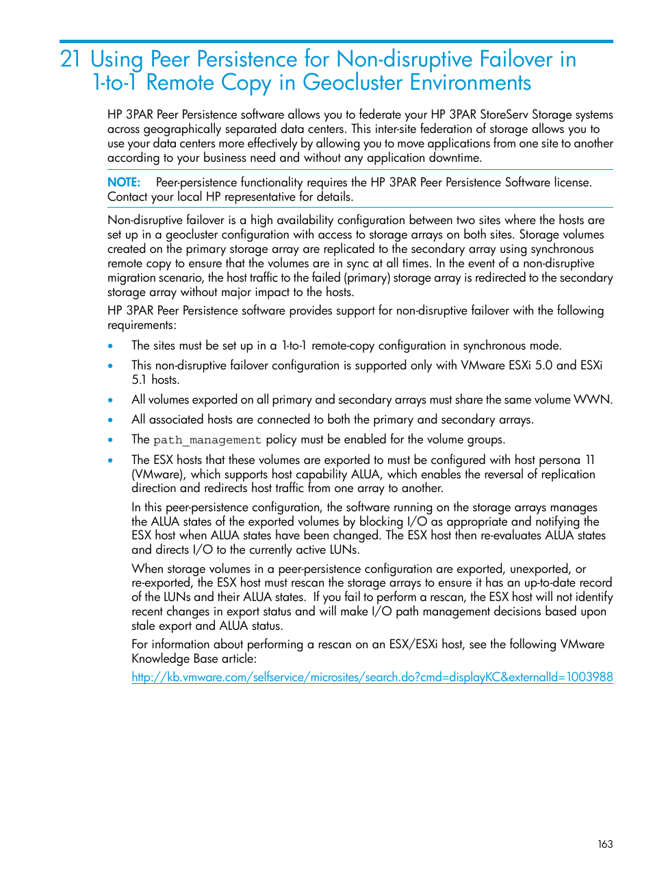 HP 3PAR Operating System Software User Manual | Page 163 / 289