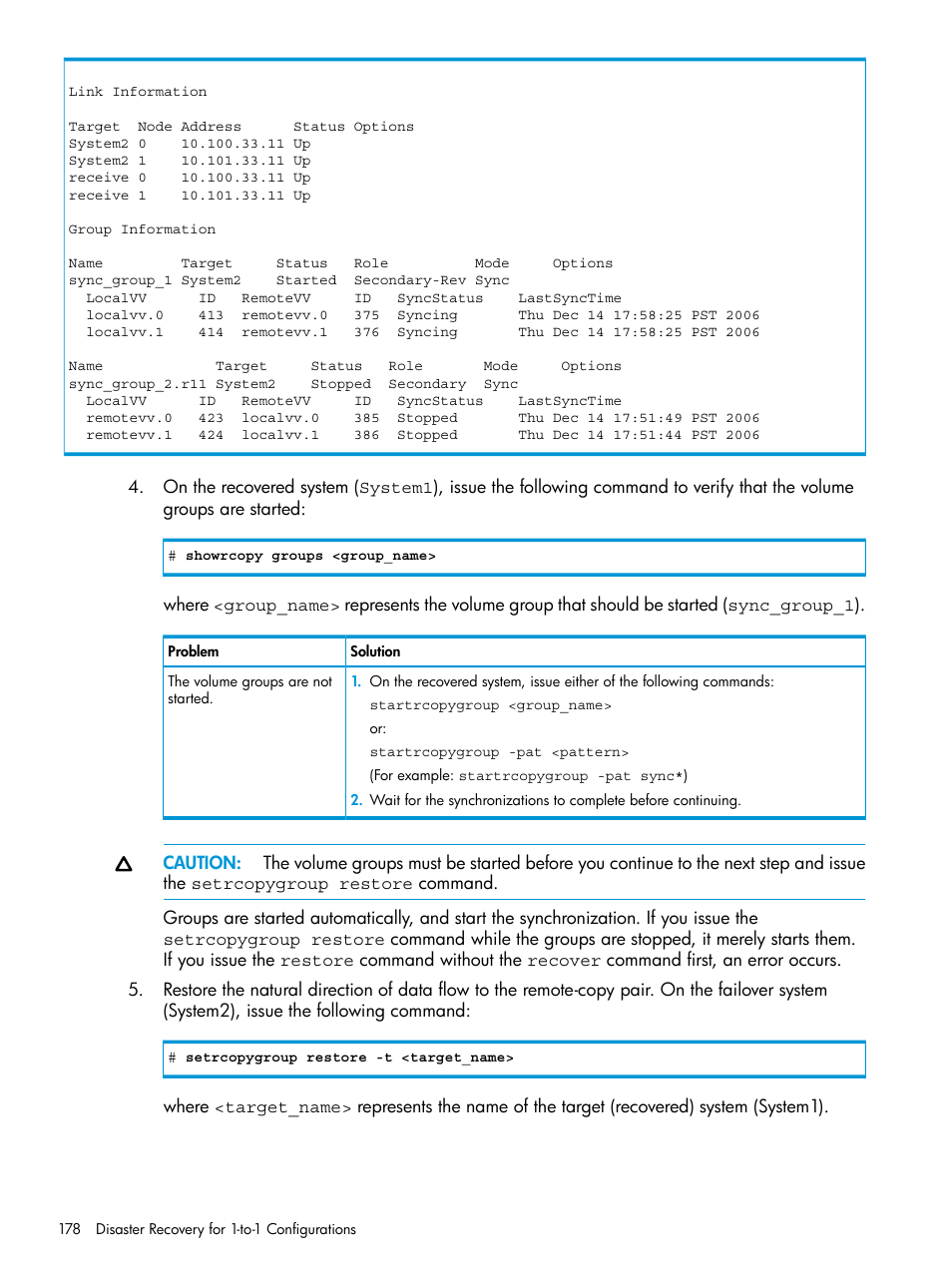 HP 3PAR Operating System Software User Manual | Page 178 / 289