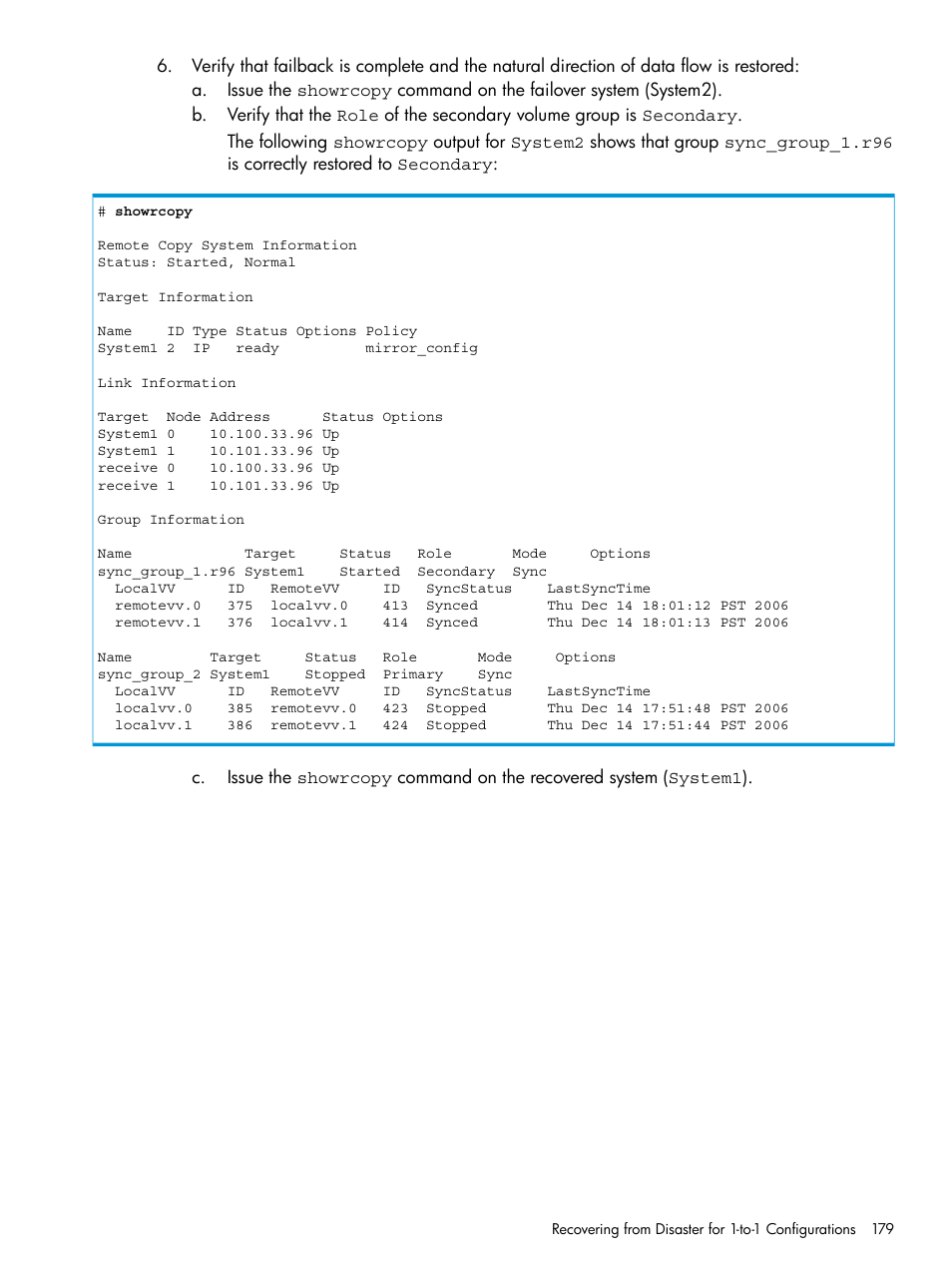 HP 3PAR Operating System Software User Manual | Page 179 / 289