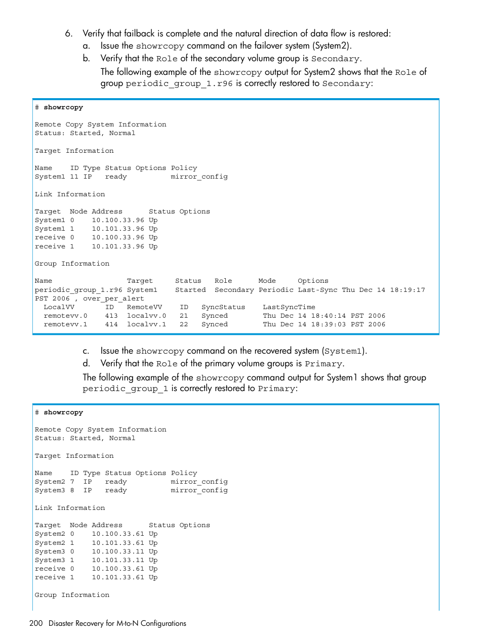 HP 3PAR Operating System Software User Manual | Page 200 / 289