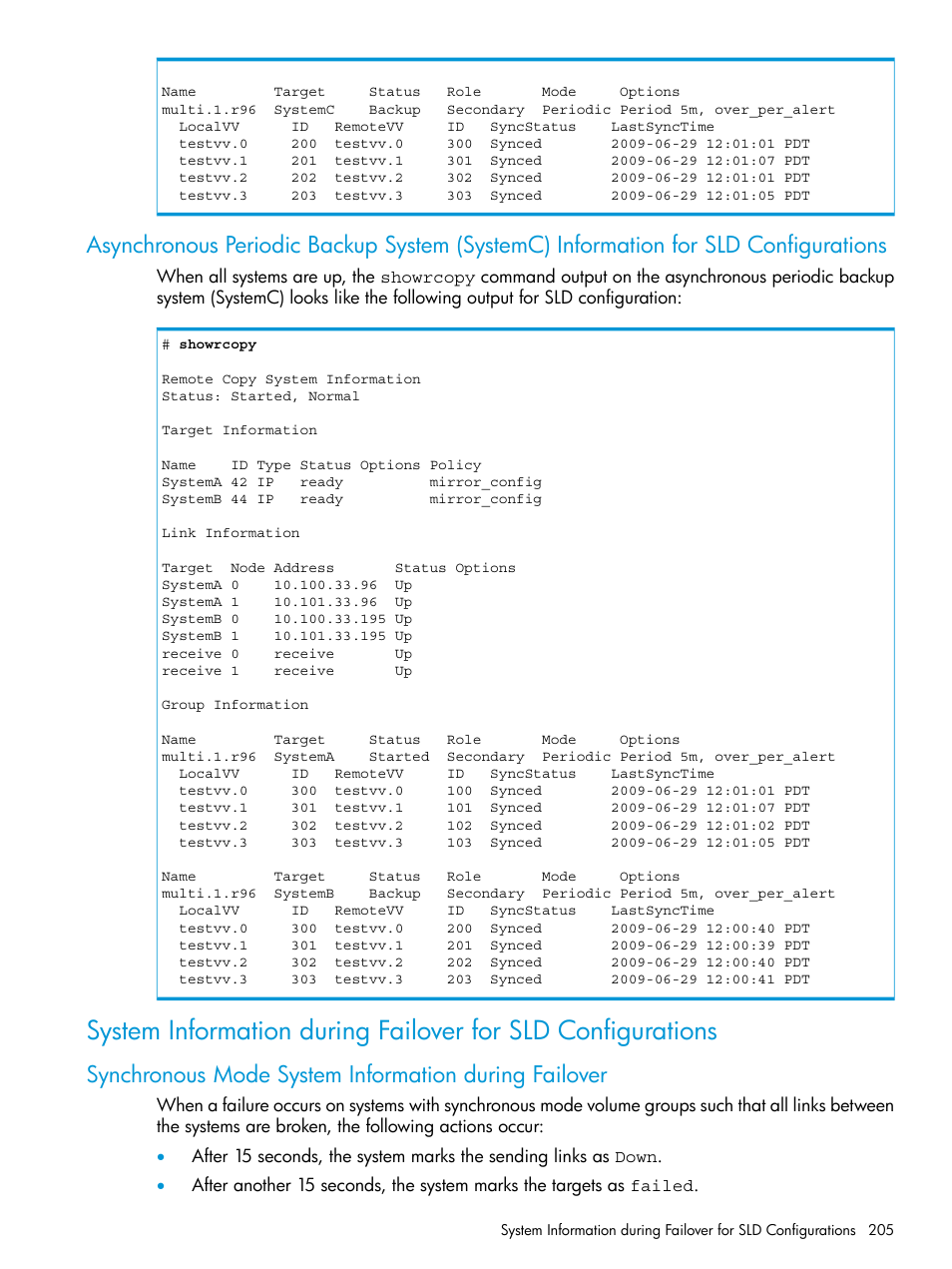 HP 3PAR Operating System Software User Manual | Page 205 / 289