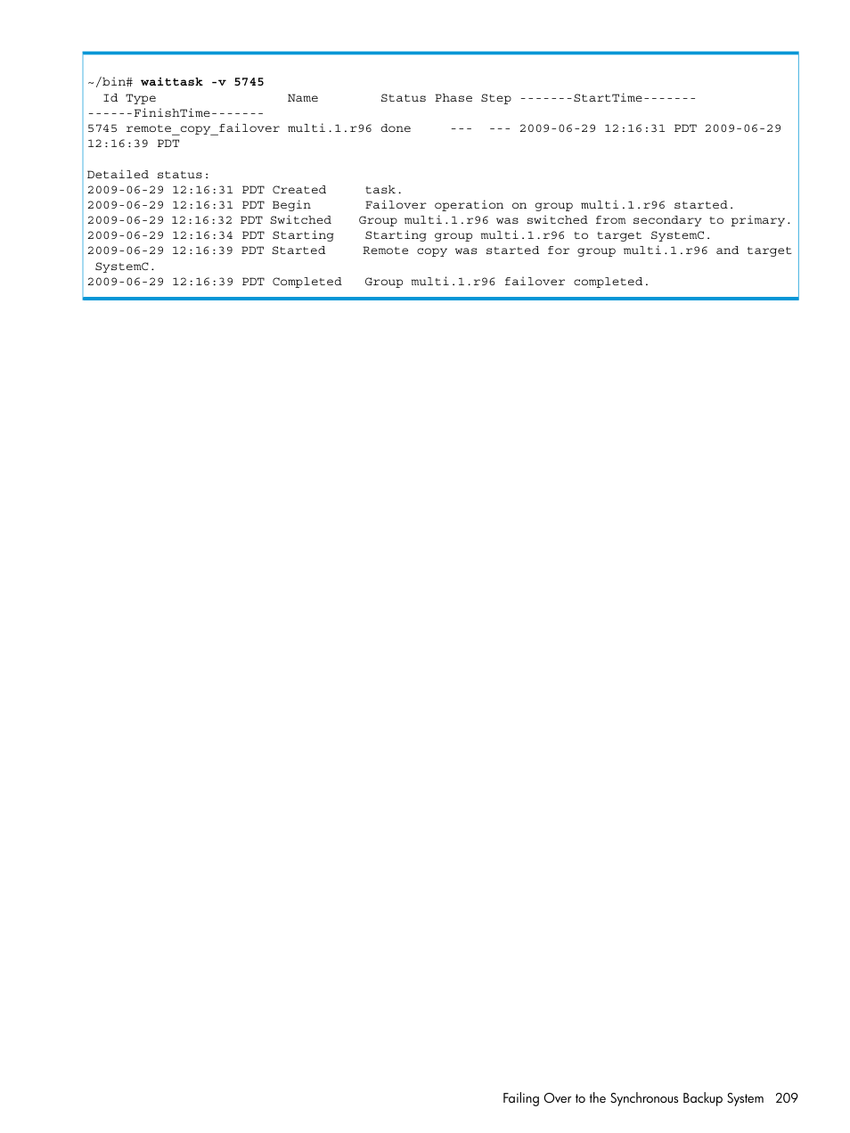 HP 3PAR Operating System Software User Manual | Page 209 / 289