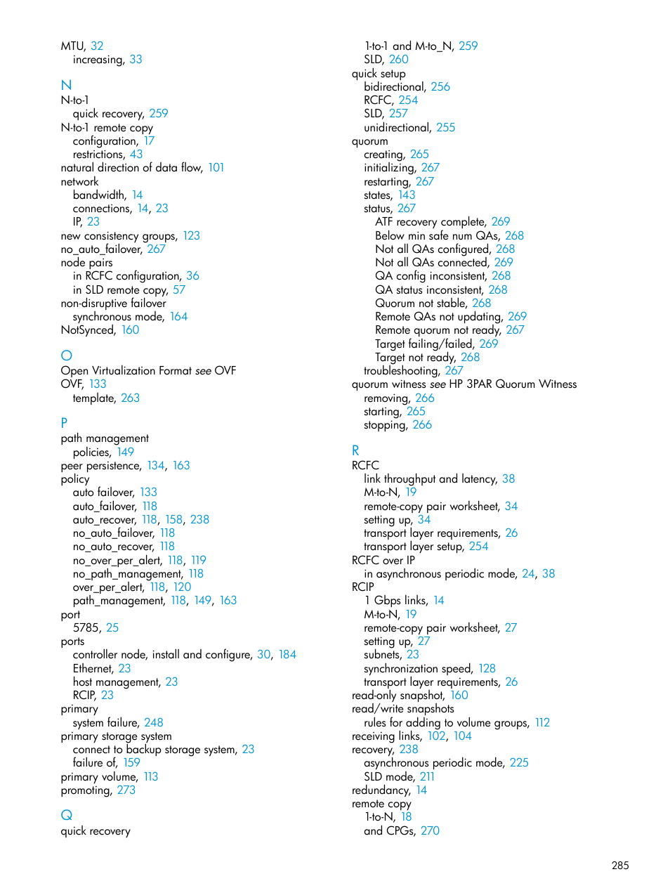 HP 3PAR Operating System Software User Manual | Page 285 / 289