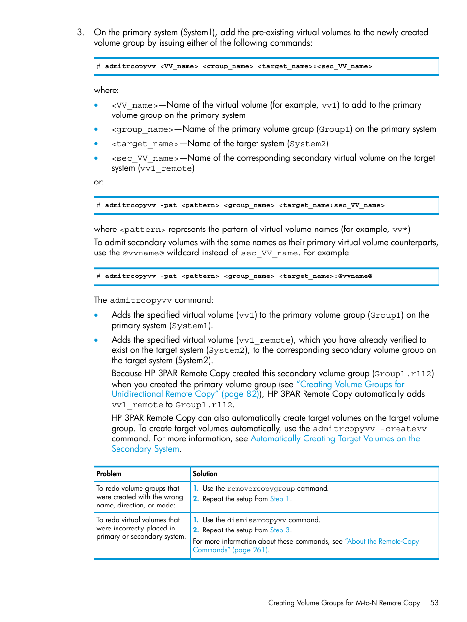 HP 3PAR Operating System Software User Manual | Page 53 / 289