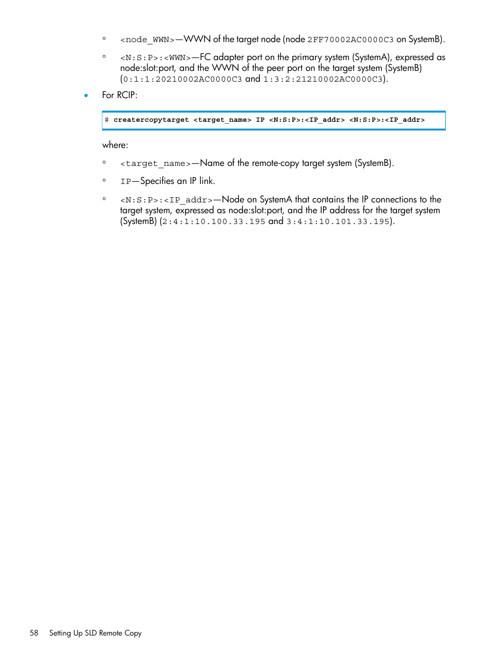 HP 3PAR Operating System Software User Manual | Page 58 / 289