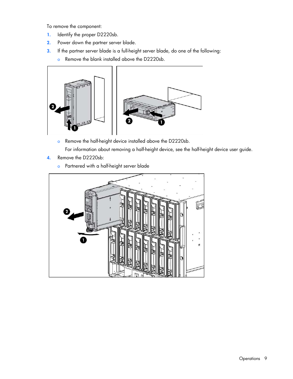 HP D2220sb-Storage-Blade User Manual | Page 9 / 51