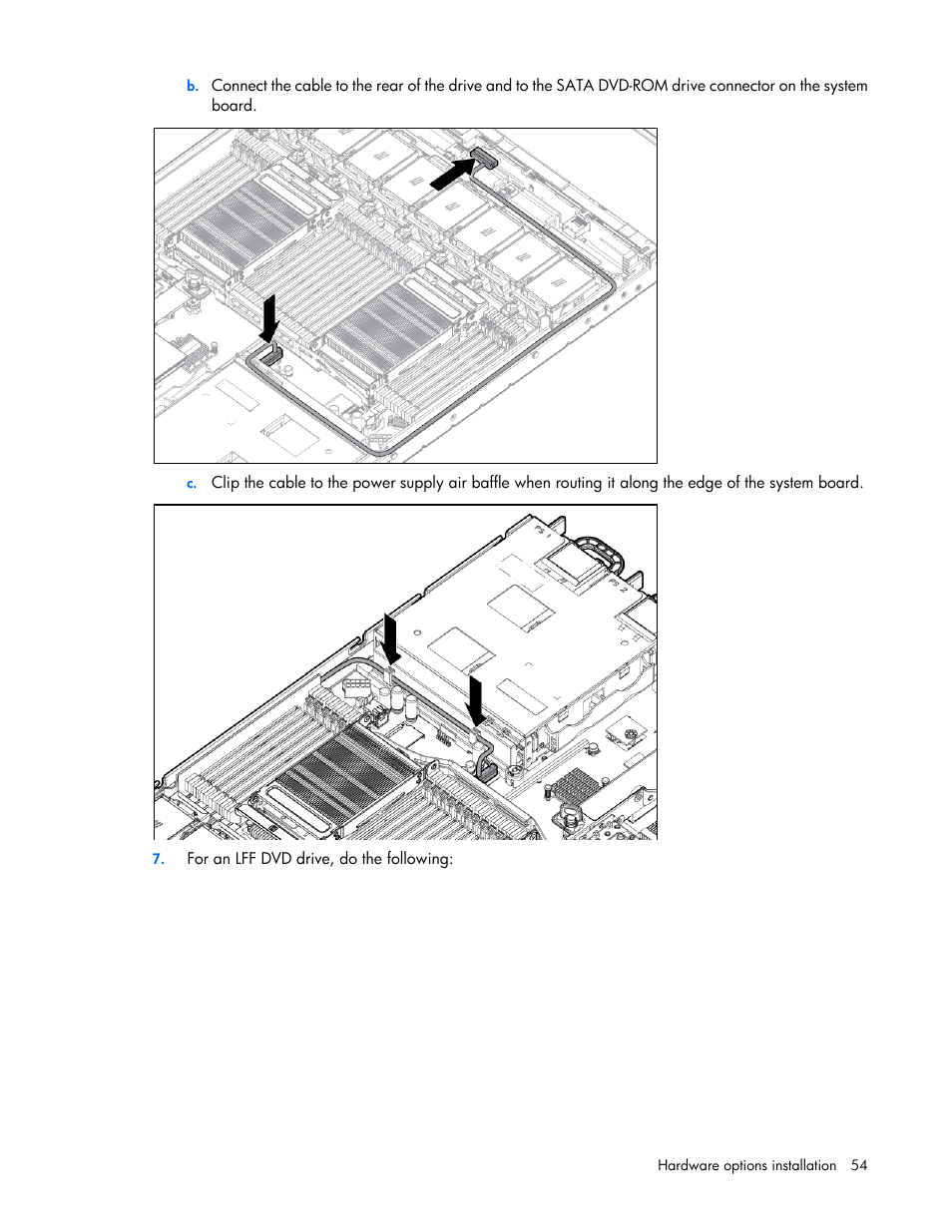 HP ProLiant DL360p Gen8 Server User Manual | Page 54 / 118