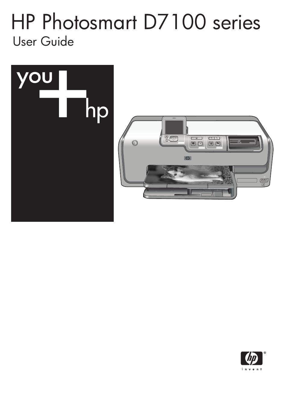 HP Photosmart D7155 Printer User Manual | 70 pages