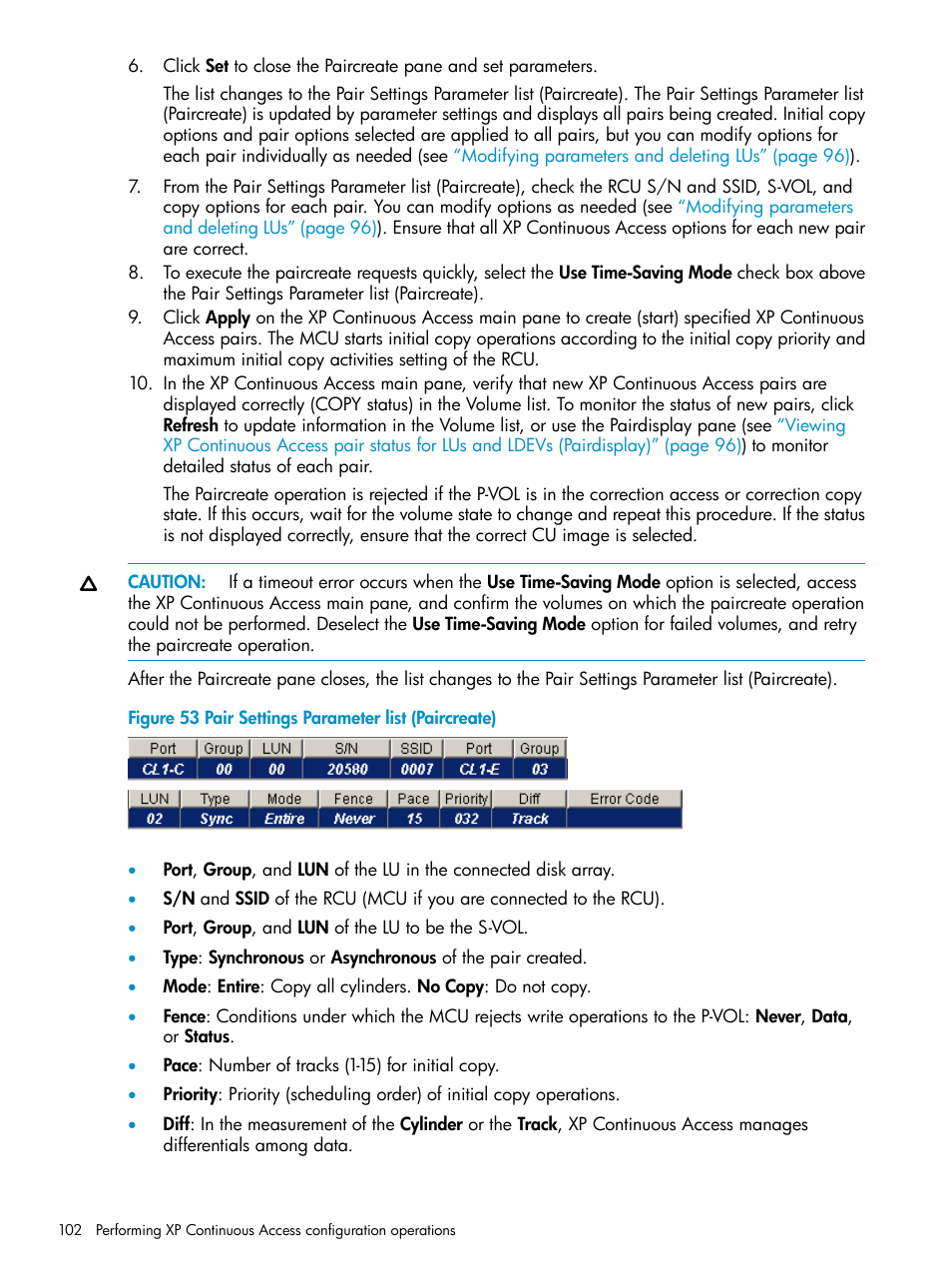 HP StorageWorks XP Remote Web Console Software User Manual | Page 102 / 115