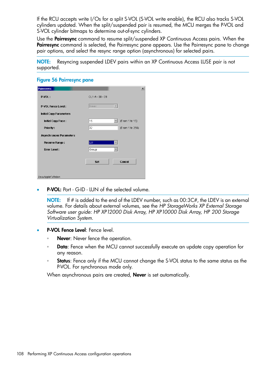 HP StorageWorks XP Remote Web Console Software User Manual | Page 108 / 115