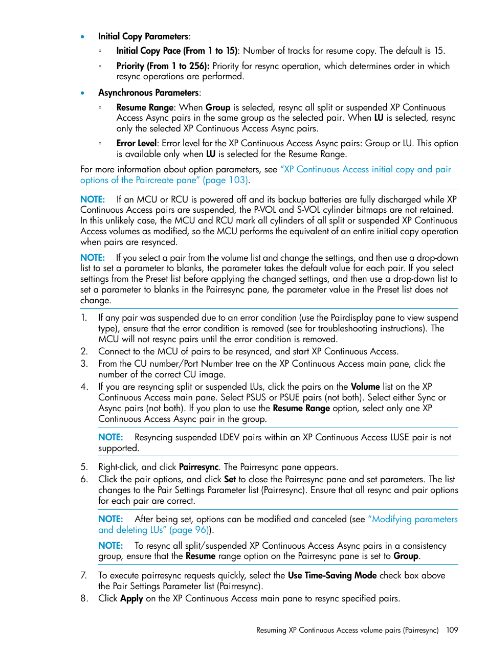 HP StorageWorks XP Remote Web Console Software User Manual | Page 109 / 115