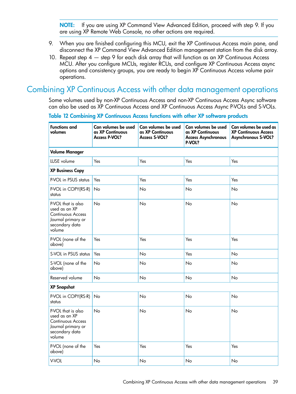 HP StorageWorks XP Remote Web Console Software User Manual | Page 39 / 115